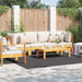 Vloerkleden Vierkant PALMERAS Antraciet 240 x 240 cm Polyester