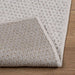 Vloerkleden Rechthoekig LUGO Crème 150 x 80 cm Polyester