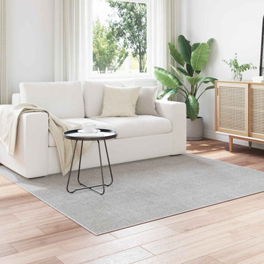 Vloerkleden Vierkant LUGO Crème 200 x 200 cm Polyester