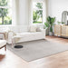 Vloerkleden Vierkant LUGO Crème 240 x 240 cm Polyester