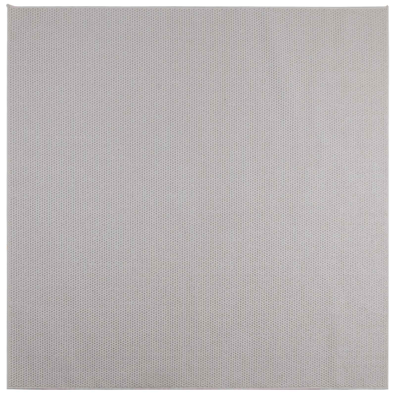 Vloerkleden Vierkant LUGO Crème 240 x 240 cm Polyester