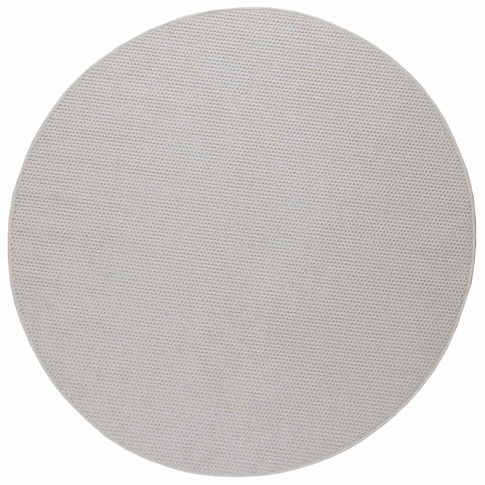 Vloerkleden Rond LUGO Crème Ø 160 CM Polyester