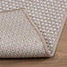 Vloerkleden Rechthoekig LUGO Taupe 80 x 150 cm Polyester