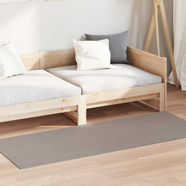 Vloerkleden Rechthoekig LUGO Taupe 80 x 150 cm Polyester