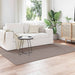 Vloerkleden Rechthoekig LUGO Taupe 140 x 200 cm Polyester