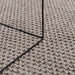 Vloerkleden Rechthoekig LUGO Taupe 240 x 340 cm Polyester