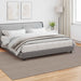 Vloerkleden Rechthoekig LUGO Taupe 240 x 340 cm Polyester