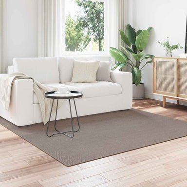 Vloerkleden Vierkant LUGO Taupe 120 x 120 cm Polyester