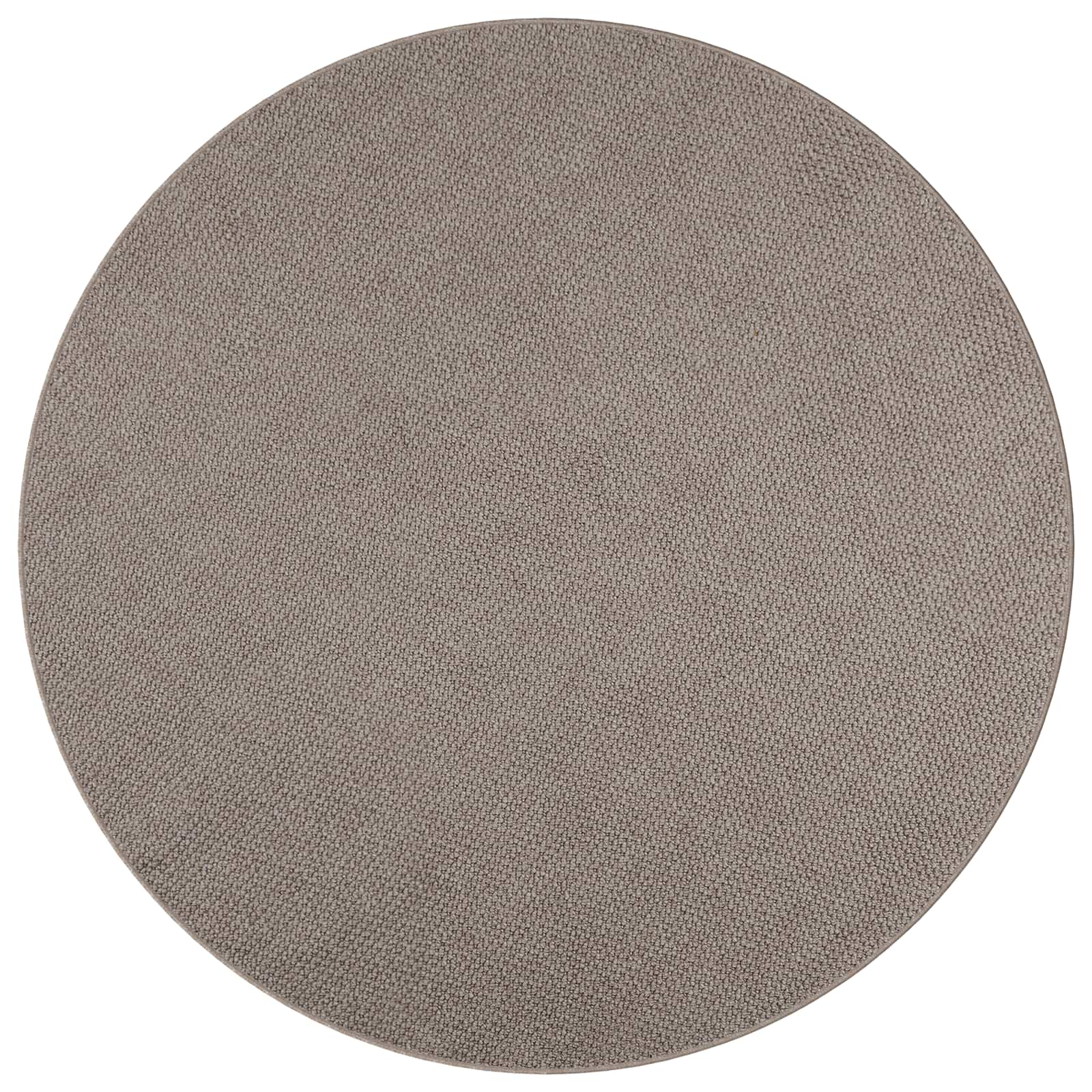 Vloerkleden Rond LUGO Taupe Ø 120 CM Polyester