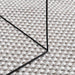 Vloerkleden Rond LUGO Crème en Grijs Ø 200 CM Polyester