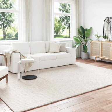 Vloerkleden SIROLO Crèmekleurig 280 x 200 cm Polyester