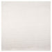 Vloerkleden Vierkant SIROLO Crèmekleurig 240 x 240 cm Polyester