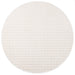 Vloerkleden Rond SIROLO Crèmekleurig Ø 120 CM Polyester