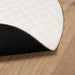 Vloerkleden Rond SIROLO Crèmekleurig Ø 160 CM Polyester