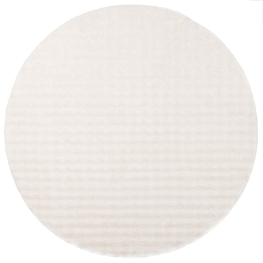 Vloerkleden Rond SIROLO Crèmekleurig Ø 160 CM Polyester