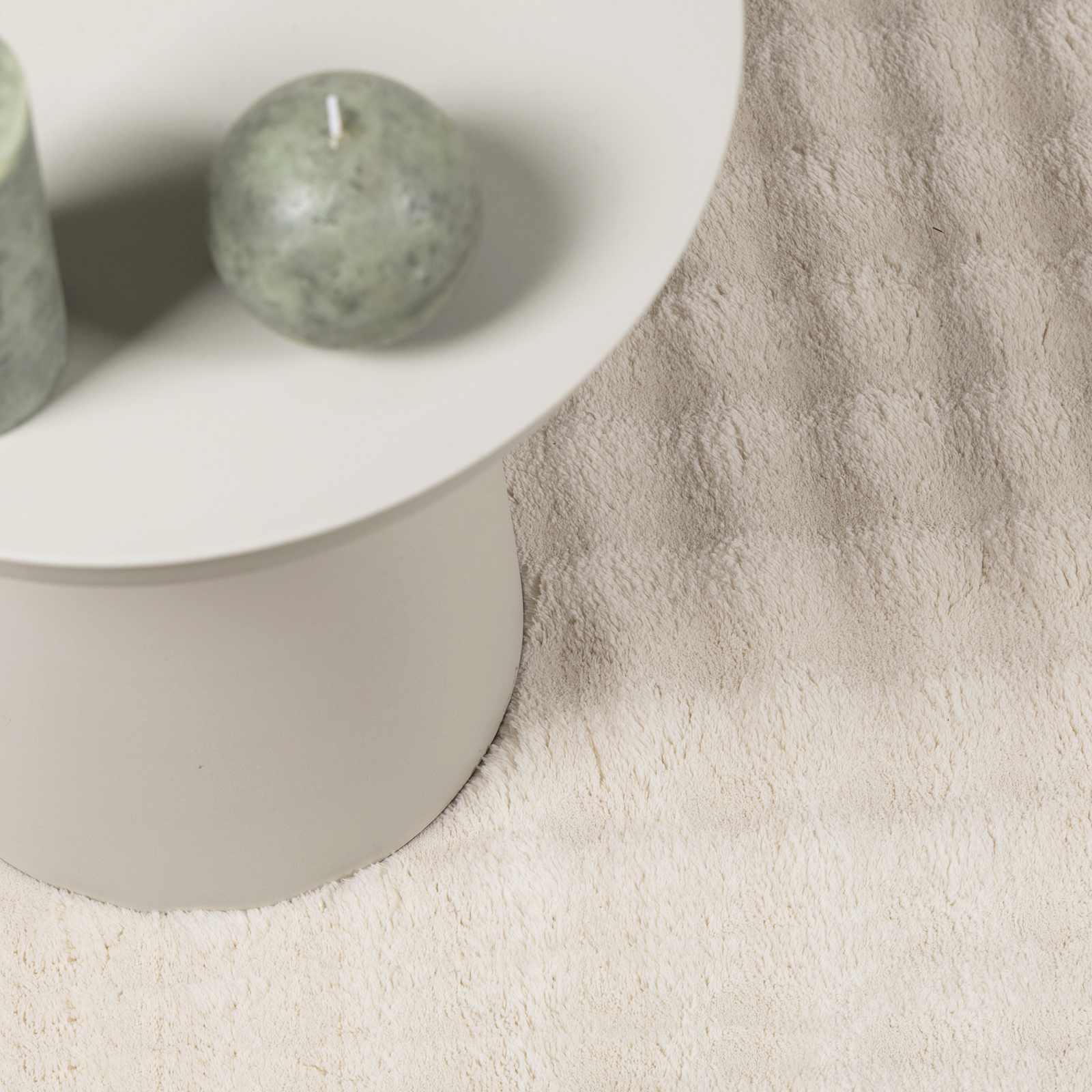 Vloerkleden Rechthoekig SIROLO Beige 200 x 80 cm Polyester