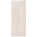 Vloerkleden Rechthoekig SIROLO Beige 200 x 80 cm Polyester