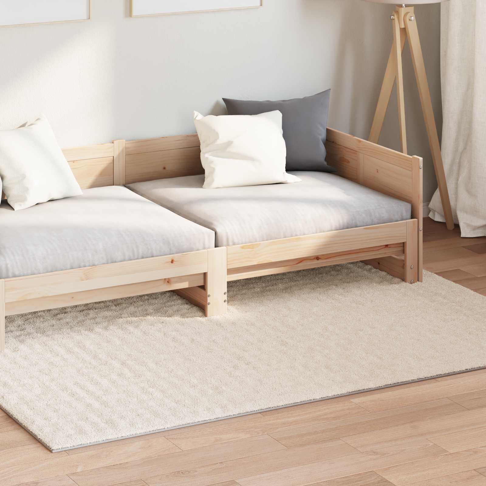 Vloerkleden Rechthoekig SIROLO Beige 200 x 140 cm Polyester