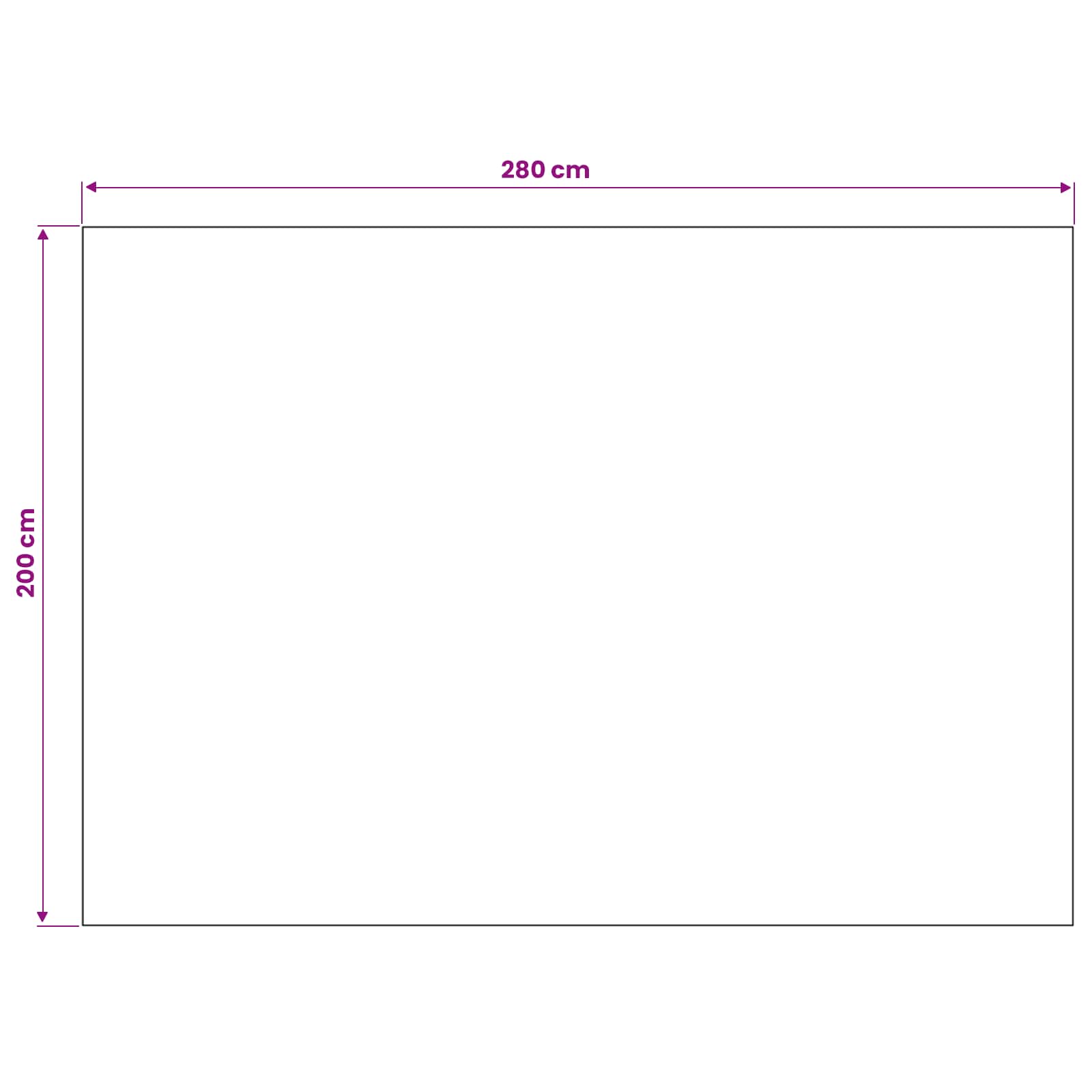 Vloerkleden Rechthoekig SIROLO Beige 280 x 200 cm Polyester