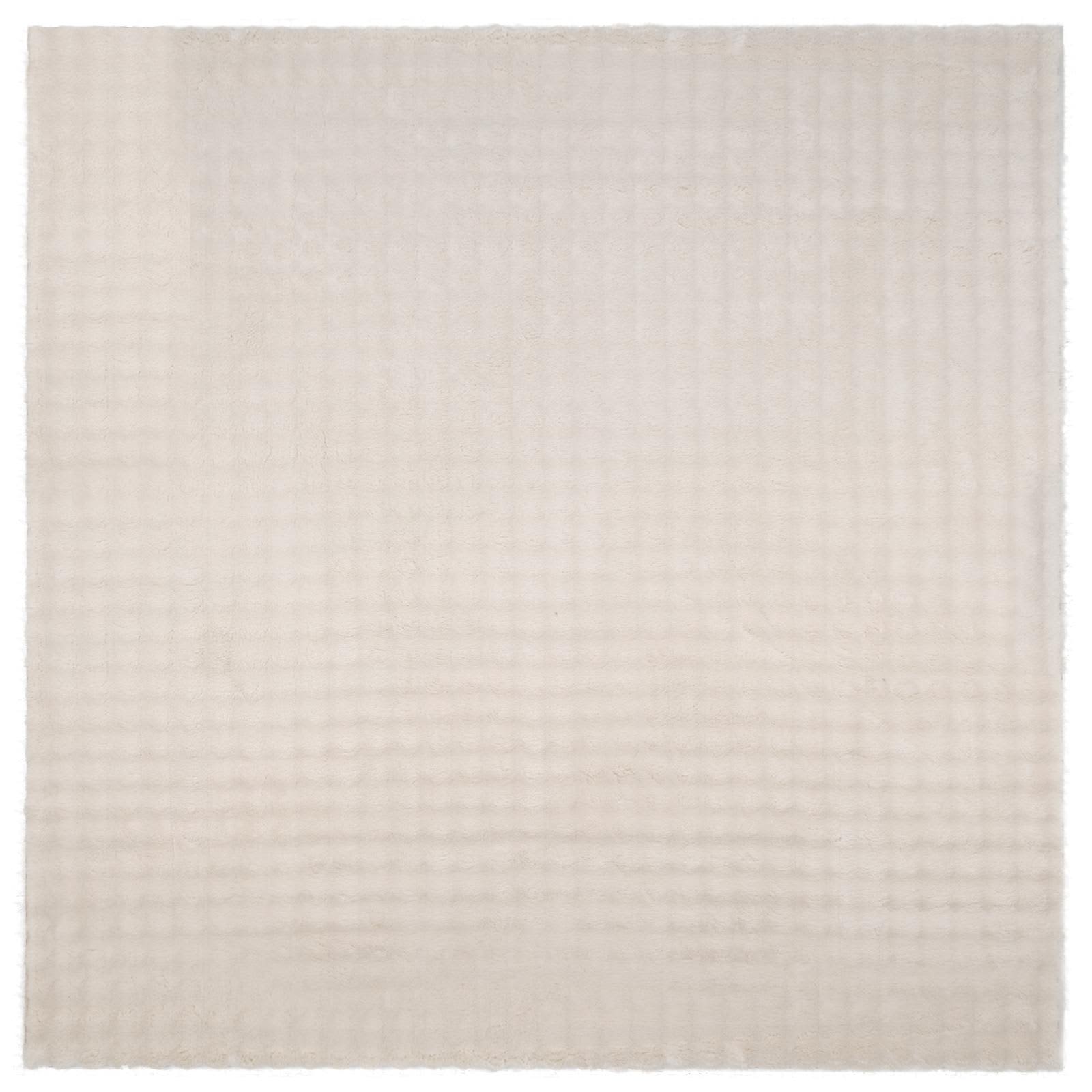 Vloerkleden Vierkant SIROLO Beige 120 x 120 cm Polyester