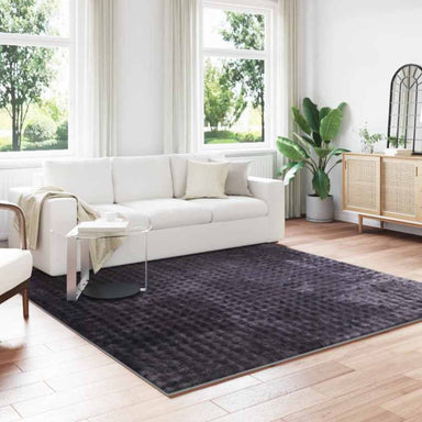 Vloerkleden Vierkant SIROLO Beige 200 x 200 cm Polyester