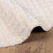 Vloerkleden Rond SIROLO Beige Ø 160 CM Polyester