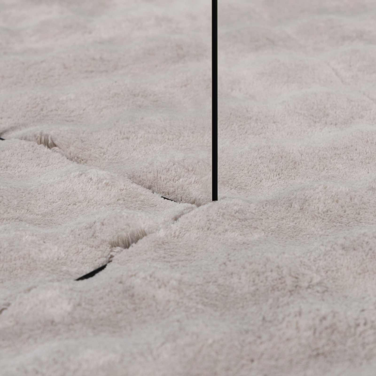 Vloerkleden Rechthoekig SIROLO Zand 170 x 120 cm Polyester