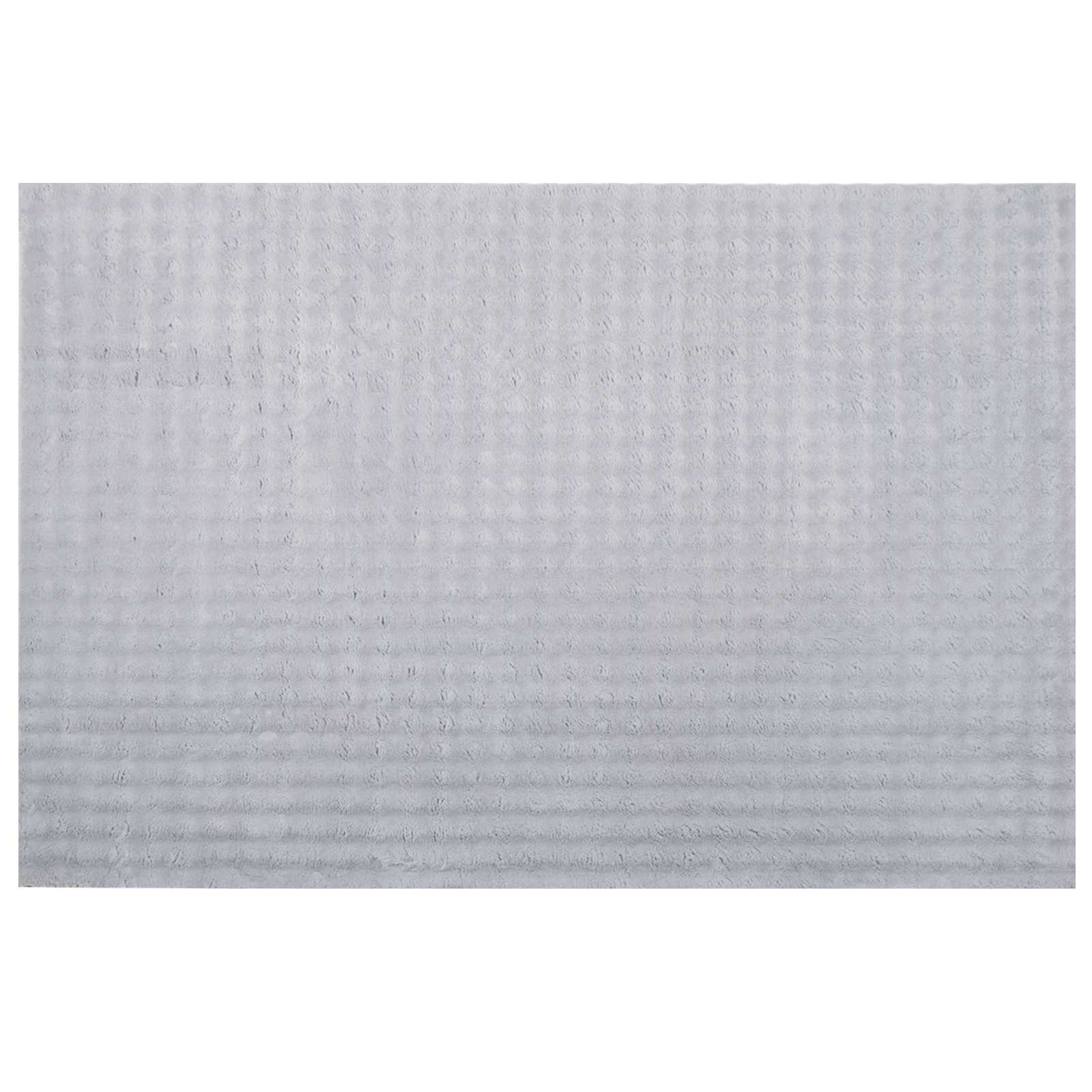 Vloerkleden Rechthoekig SIROLO Grijs 170 x 120 cm Polyester