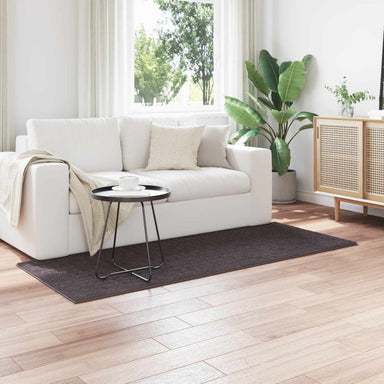 Vloerkleden Rechthoekig SIROLO Antraciet 200 x 80 cm Polyester