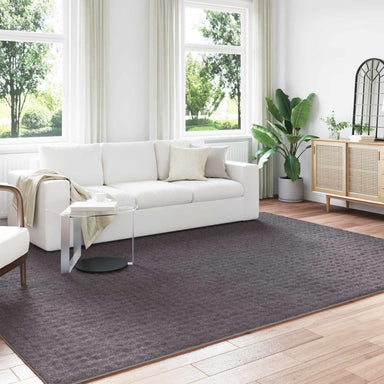 Vloerkleden Rechthoekig SIROLO Antraciet 340 x 240 cm Polyester