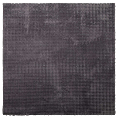 Vloerkleden Vierkant SIROLO Antraciet 200 x 200 cm Polyester