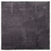 Vloerkleden Vierkant SIROLO Antraciet 240 x 240 cm Polyester