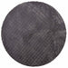 Vloerkleden Rond SIROLO Antraciet Ø 120 CM Polyester