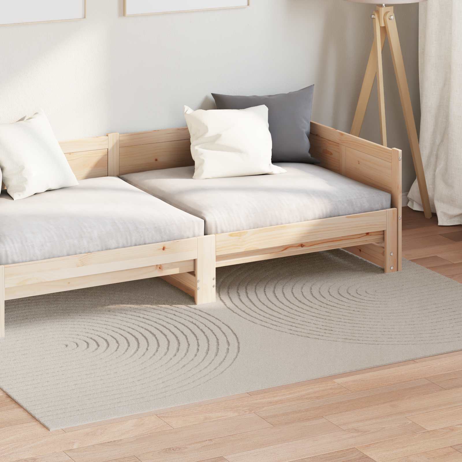 Vloerkleden Rechthoekig GALATI Crème 230 x 160 cm Polyester