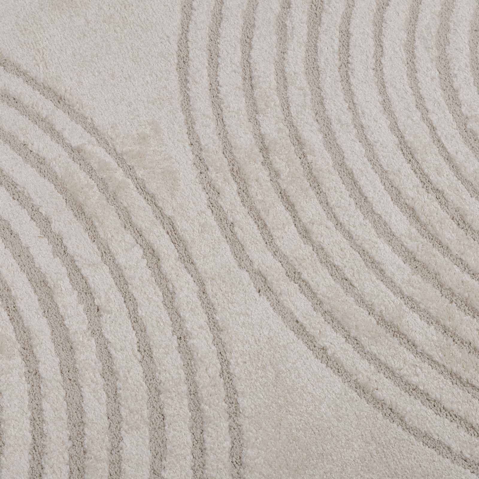 Vloerkleden Rechthoekig GALATI Crème 230 x 160 cm Polyester
