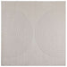 Vloerkleden Vierkant GALATI Crème 120 x 120 cm Polyester