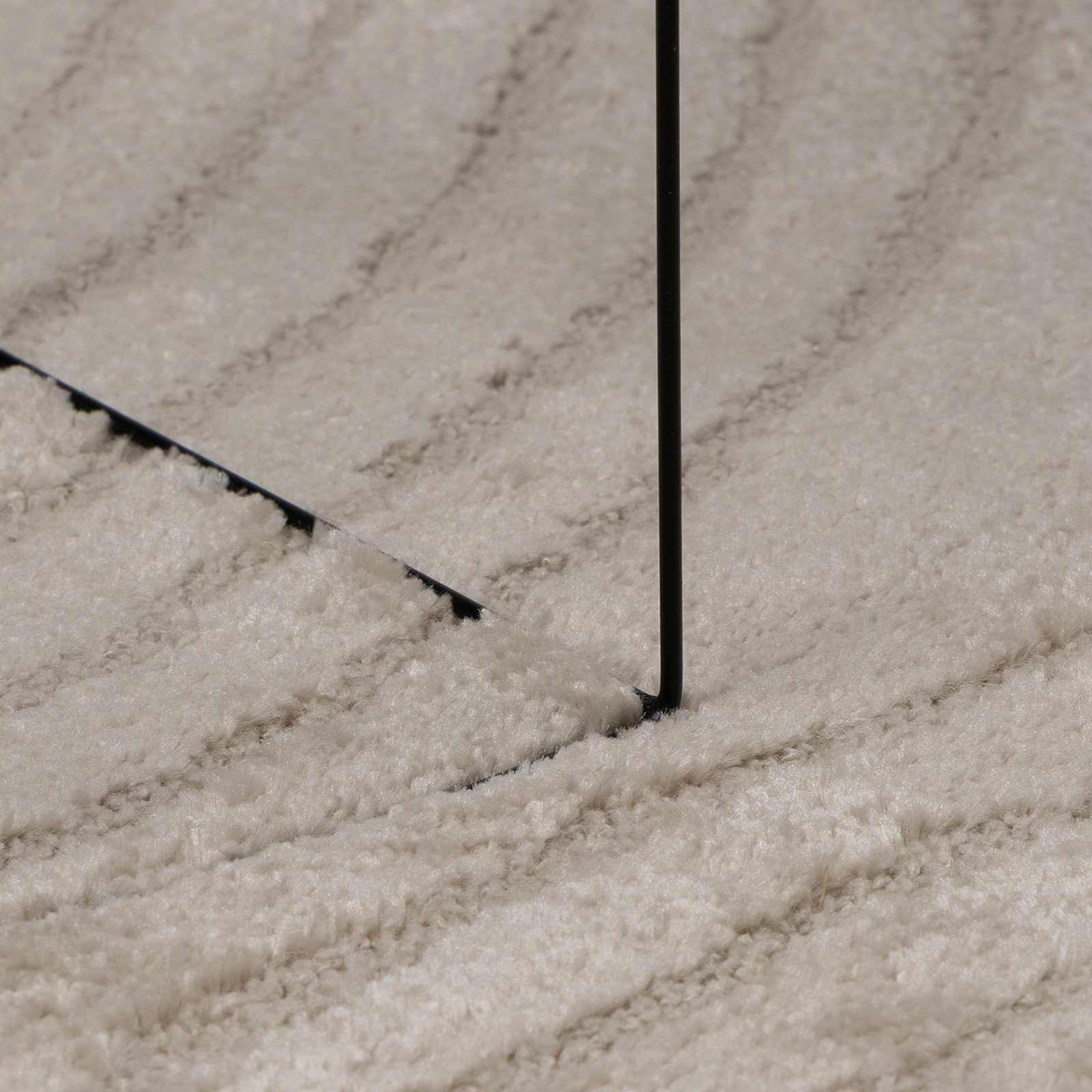 Vloerkleden Rechthoekig GALATI Beige 150 x 80 cm Polyester