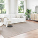 Vloerkleden Rechthoekig GALATI Beige 340 x 240 cm Polyester
