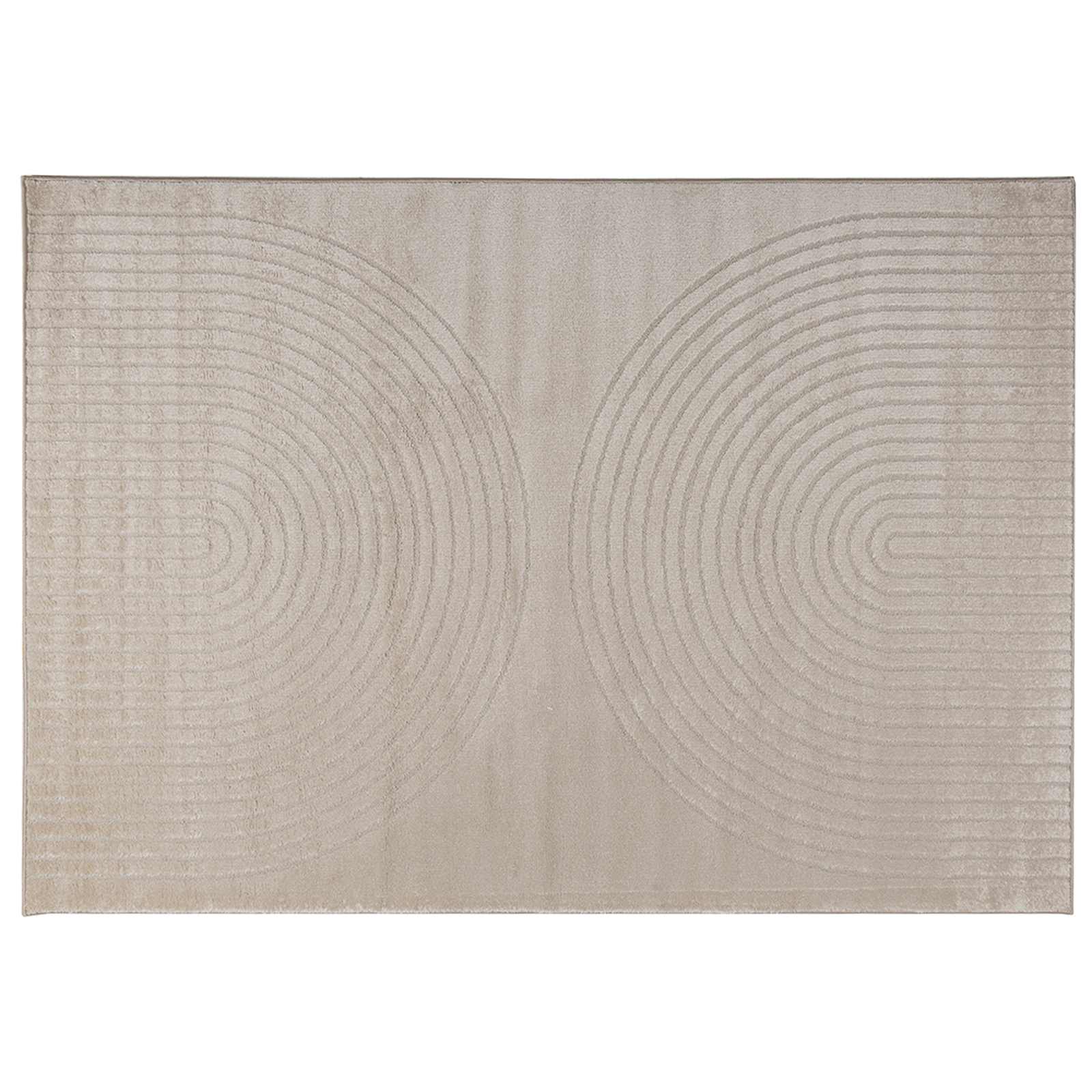 Vloerkleden Rechthoekig GALATI Beige 340 x 240 cm Polyester