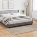 Vloerkleden Vierkant GALATI Beige 240 x 240 cm Polyester