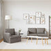 Bankstel 2 st Taupe Stof