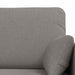 Bankstel 2 st Taupe Stof