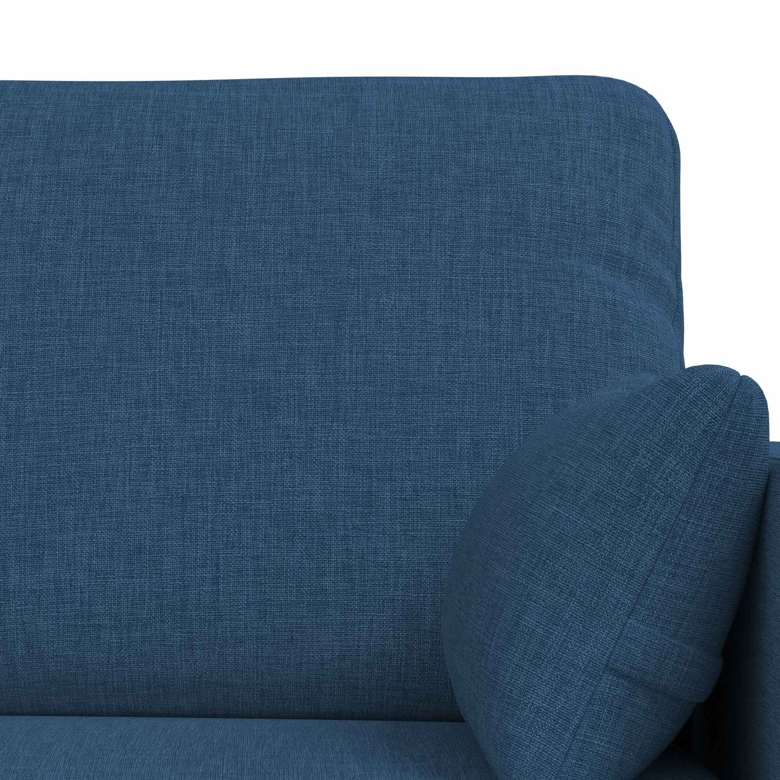 Bankstel 2 st Blauw Stof