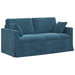 Bankstel 2 st Blauw Fluweel