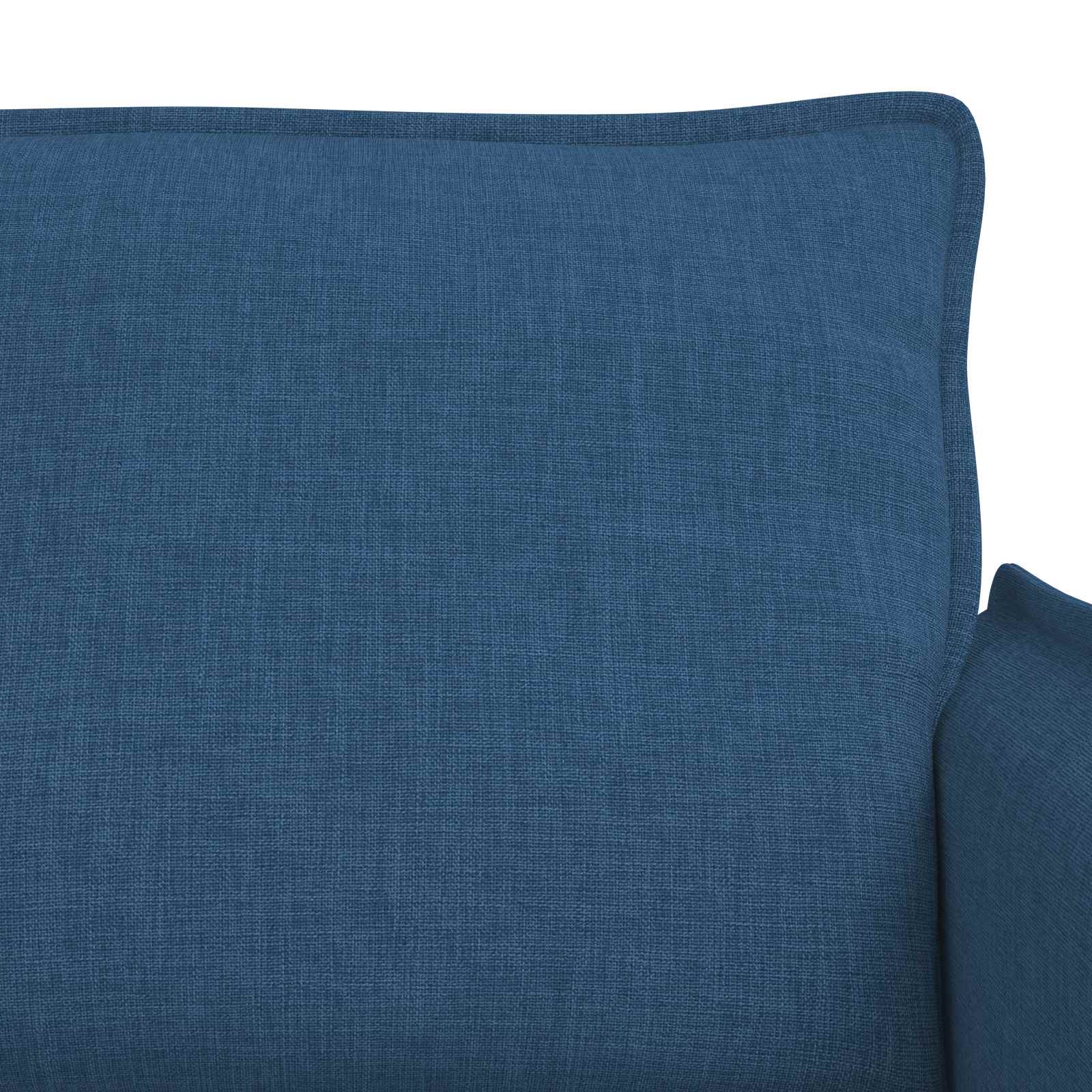 Bankstel 2 st Blauw Stof