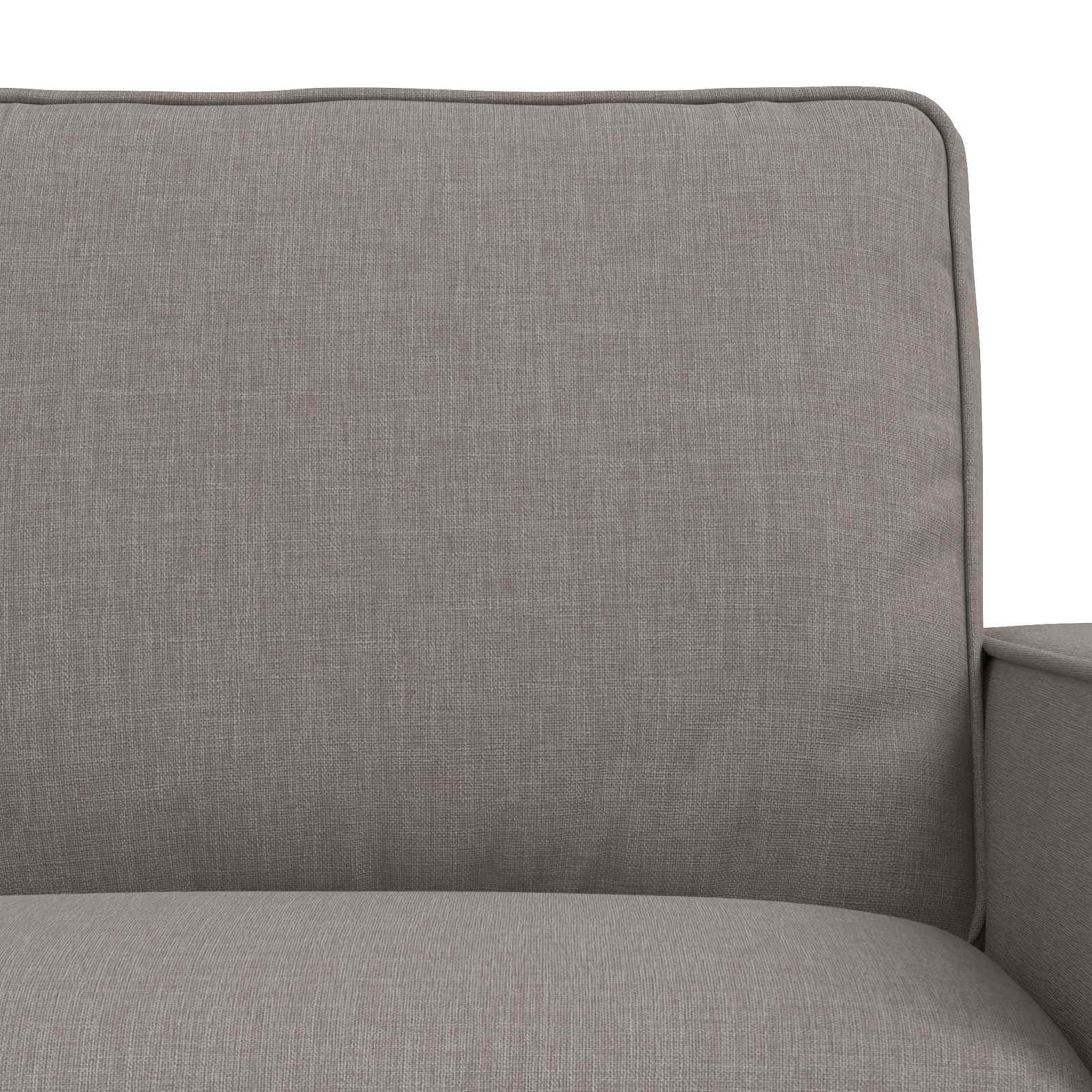Bankstel 2 st Taupe Stof