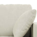 Bankstel 2 st Crème Fluweel