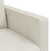 Bankstel 2 st Crème Fluweel
