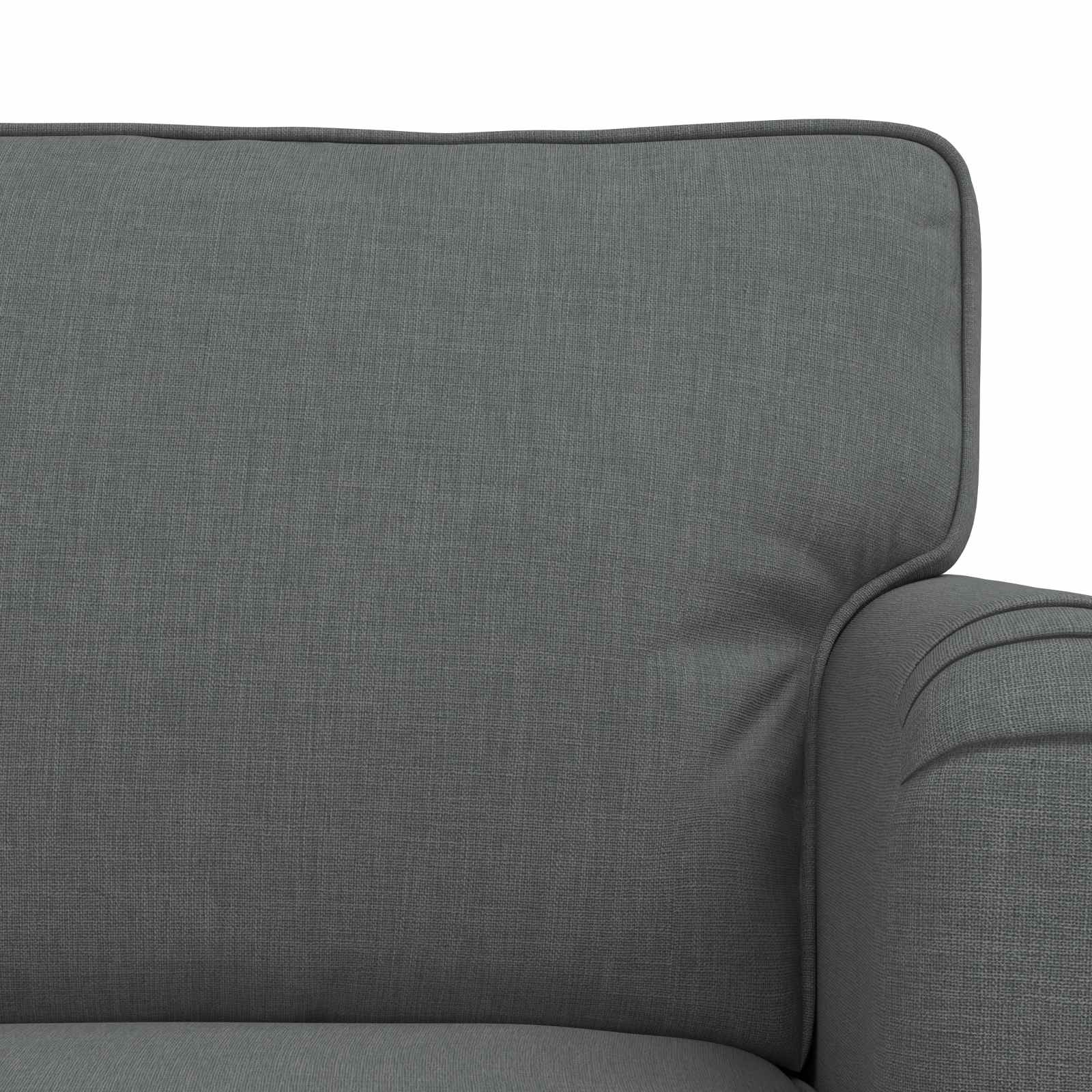 Bankstel 2 st Donkergrijs Stof