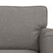 Bankstel 2 st Taupe Stof